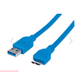 CABLE USB V3.0 A - MICRO B...